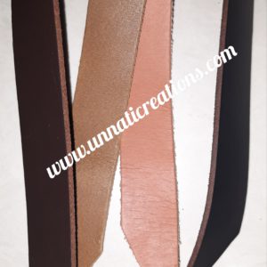 Flat Leather Straps / Belts (25 pcs)