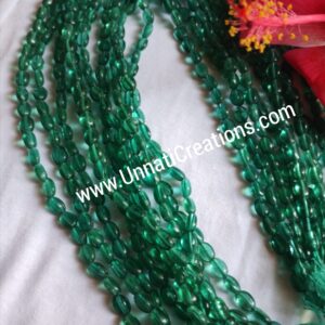 Oval Flat shaped Sea Green