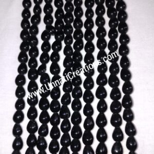 Beads Drop Shape Black