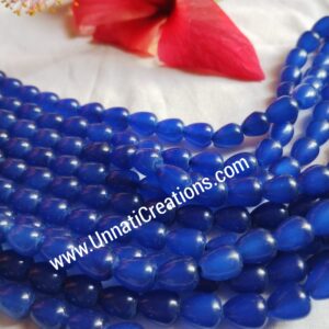 Beads Drop Shape Blue