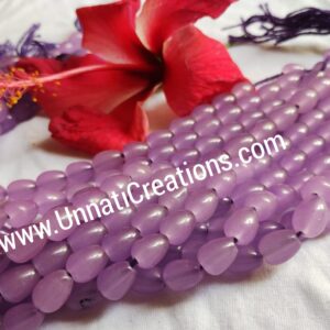 Beads Drop Shape Purple